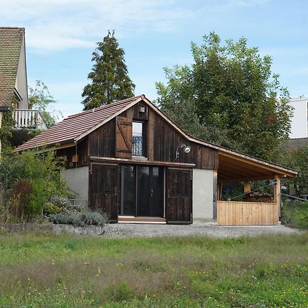 Tiny House Chez Claudine - Relaxen, Workspace, Naehe Thermen, Netflix, Free Parking & Wifi Brugg  Εξωτερικό φωτογραφία